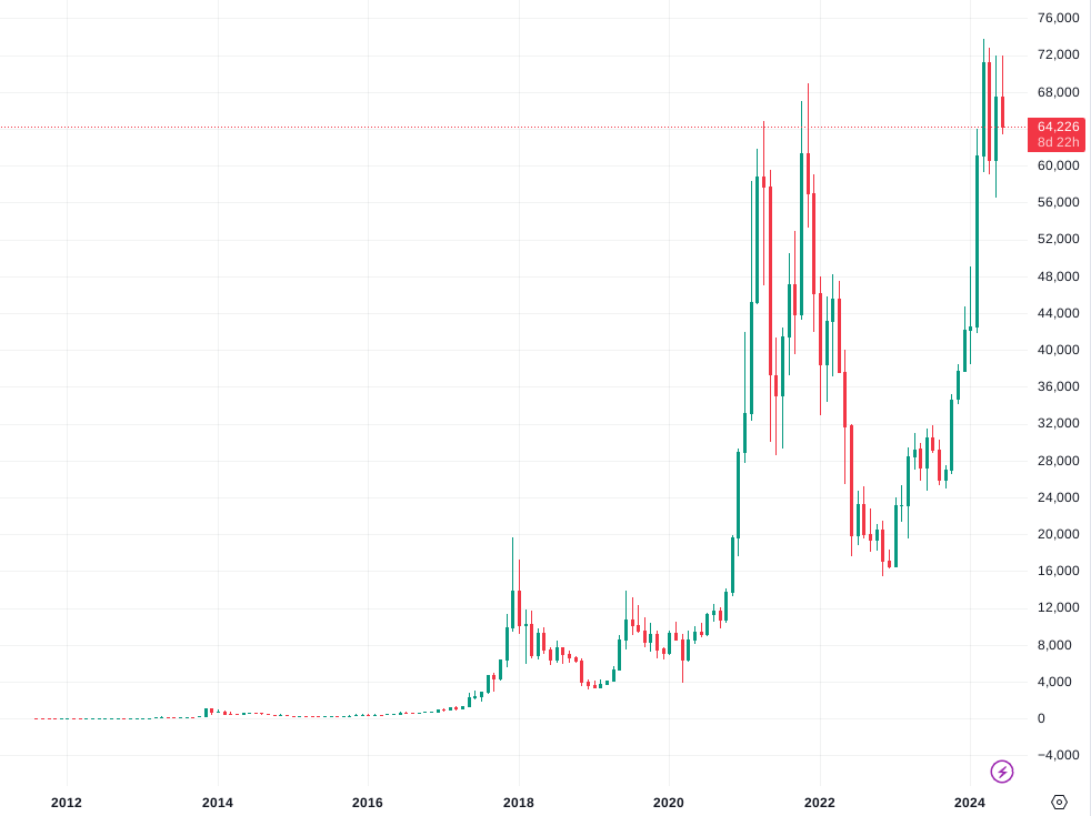 Bitcoin Price History